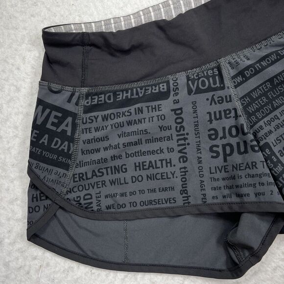 LuluLemon Manifesto Women's Size 4 Run Speed Classic Athletic 3" Inseam Shorts - Picture 2 of 12